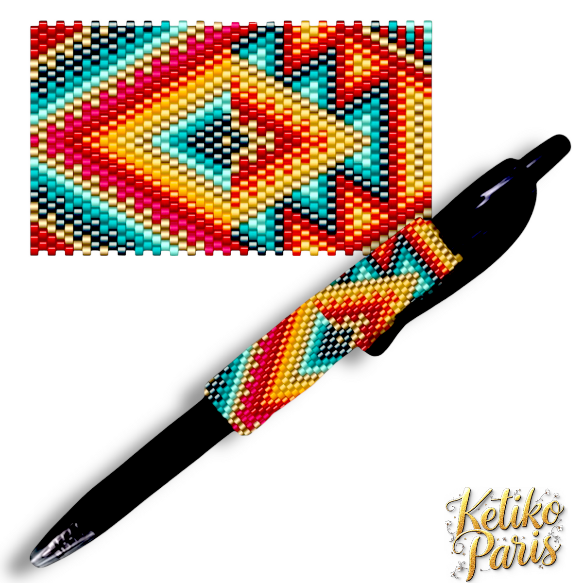 DIY PANAMA Pen Cover Pattern – KETIKOPARIS